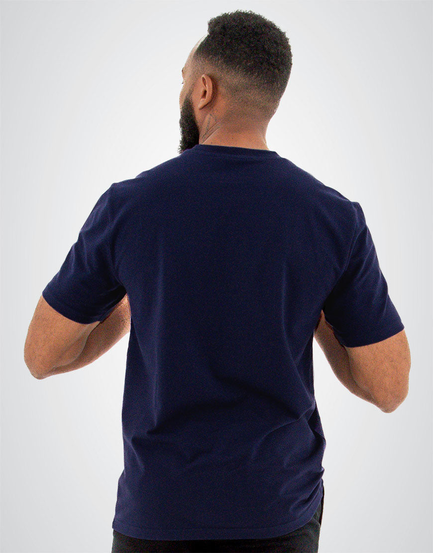 T-SHIRT 200 GRAMMES MONARQUE COTON PIMA BLEU MARINE