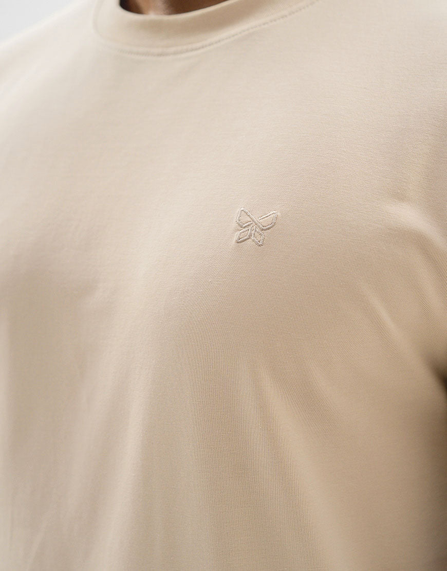 T-SHIRT 220 GRAMMES MONARQUE COTON PIMA ECRU