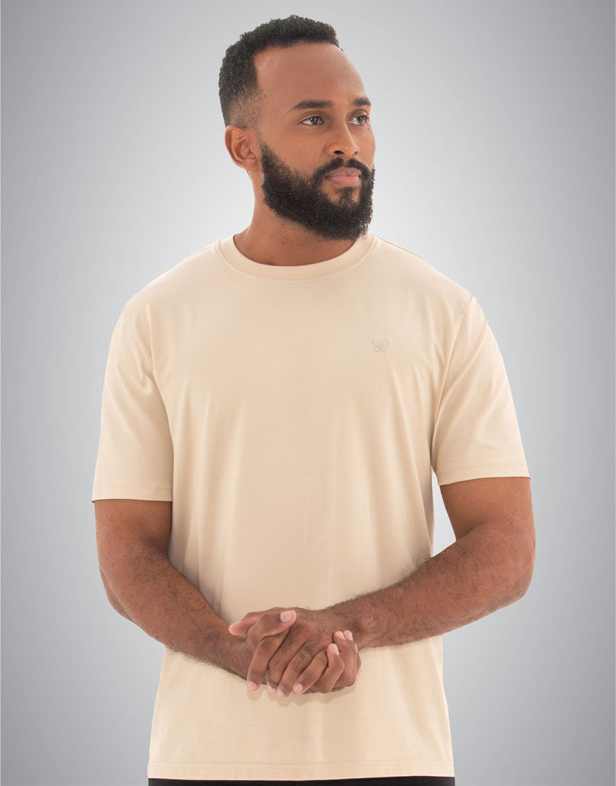 T-SHIRT 220 GRAMMES MONARQUE COTON PIMA ECRU