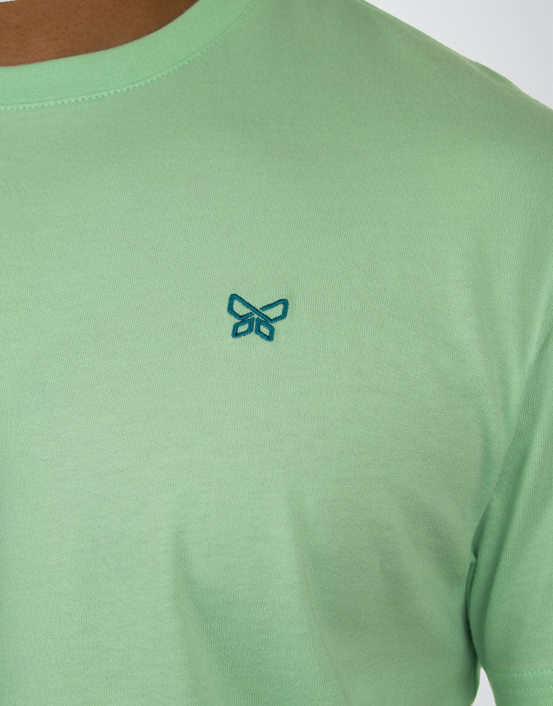 T-SHIRT MONARQUE 100% COTON - VERT JADE