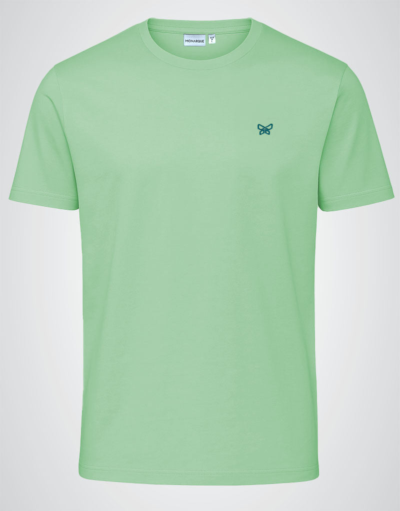 T-SHIRT MONARQUE 100% COTON - VERT JADE